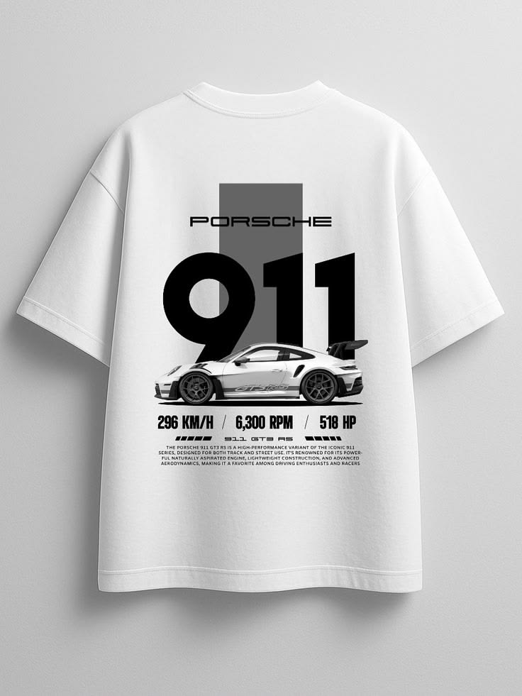 911 Performance Oversized T-Shirt